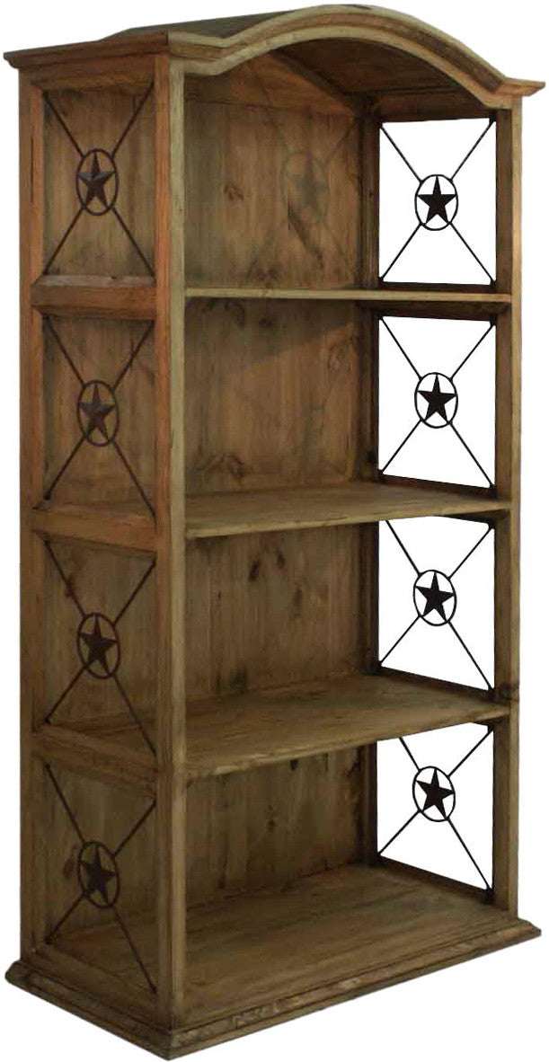 SEGUIN 41" Wide Bookcase with 5 Shelves