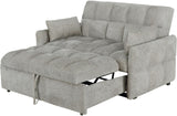 SEYCHELLE Beige 59" Wide Sleeper Sofa