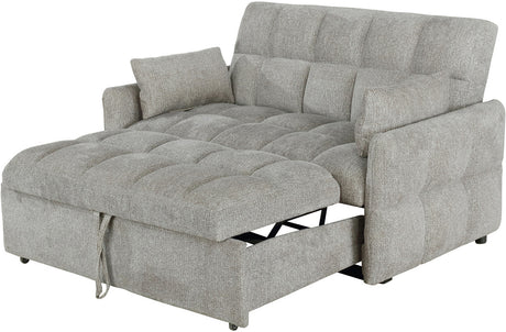 SEYCHELLE Beige 59" Wide Sleeper Sofa
