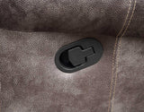SNIDER Gray 44" Wide Swivel Glider Recliner