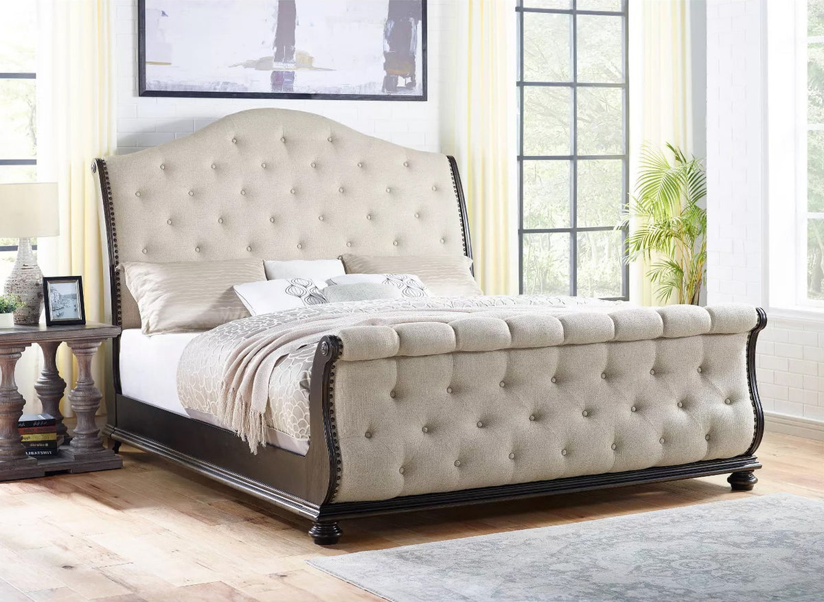 SOFIANE Sleigh Bed