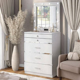 SONJA White 30" Wide Vanity Chest