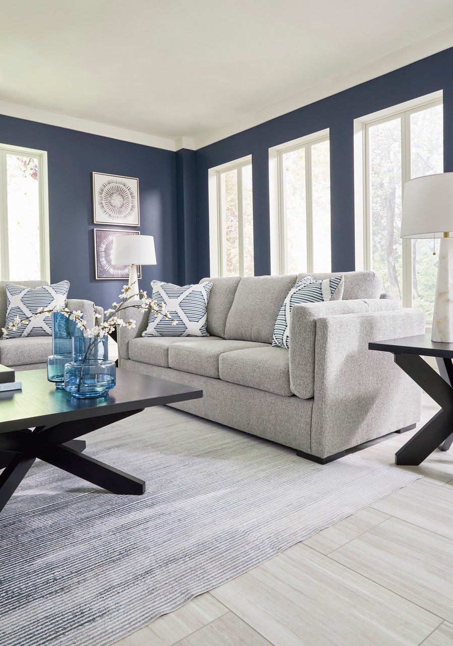SORBONNE Light Gray Sofa & Loveseat