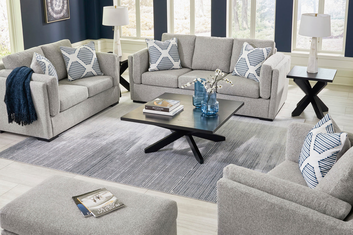 SORBONNE Light Gray Sofa & Loveseat