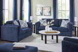 SORBONNE Navy Blue Sofa & Loveseat