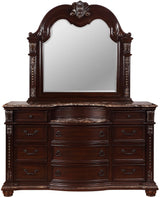 STANLEY B1600 Dark Cherry Bedroom Set