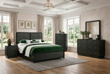 STAVER Black Bedroom Set