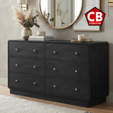 STAVER Black 59" x 34" Height Dresser
