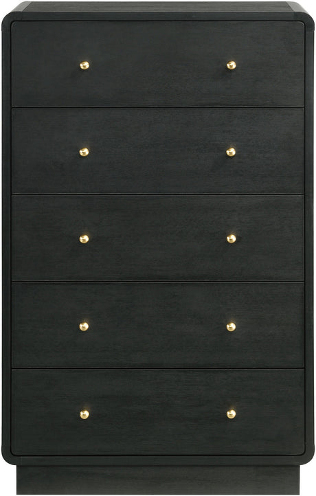 STAVER Black Bedroom Set