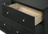 STAVER Black 59" x 34" Height Dresser