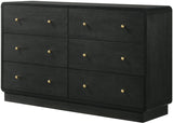 STAVER Black 59" x 34" Height Dresser