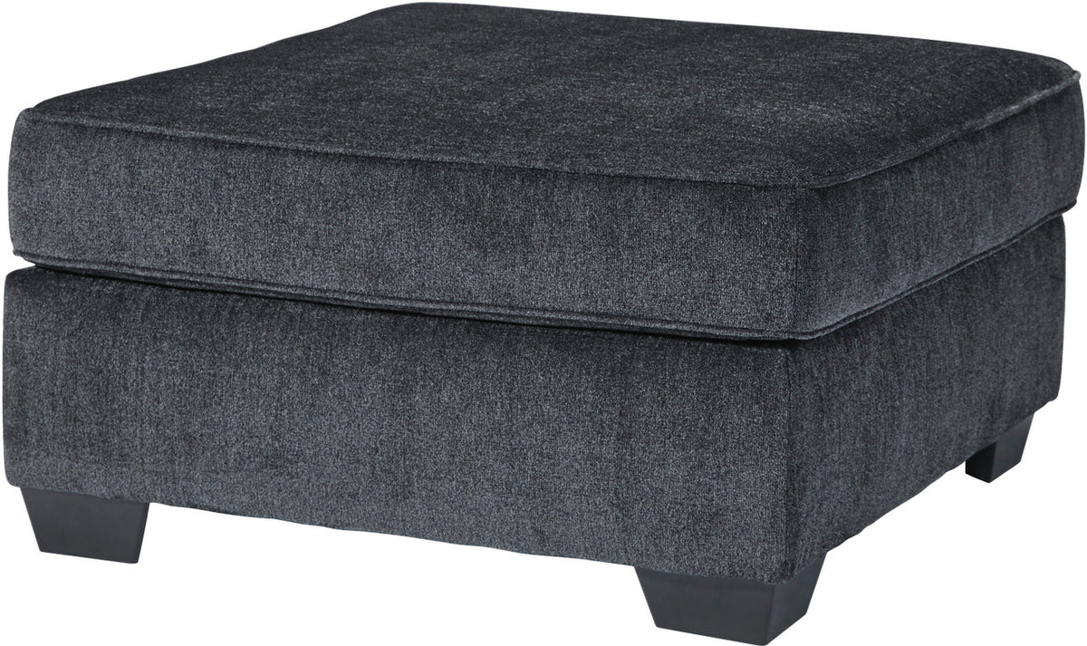 STELLAR Dark Gray 36" x 36" Oversized Ottoman