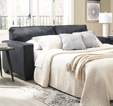 STELLAR Dark Gray 95" Wide Queen Sofa Sleeper