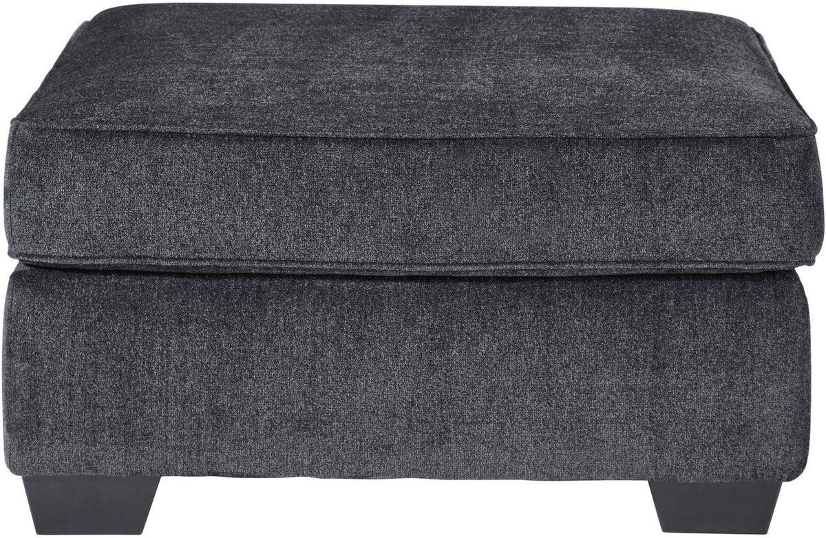 STELLAR Dark Gray 36" x 36" Oversized Ottoman