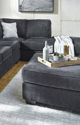STELLAR Dark Gray 36" x 36" Oversized Ottoman