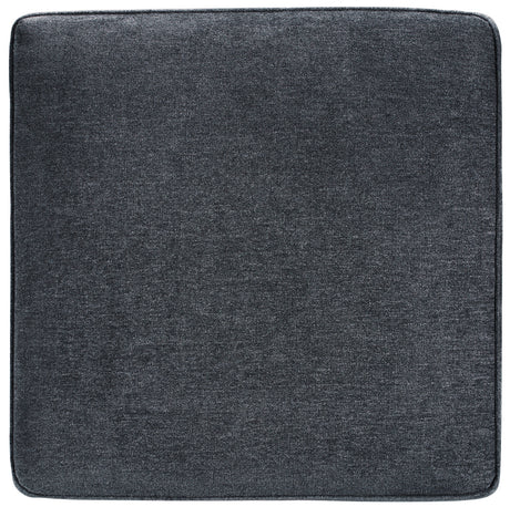 STELLAR Dark Gray 36" x 36" Oversized Ottoman