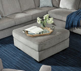 STELLAR Nickel 36" x 36" Ottoman