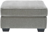 STELLAR Nickel 36" x 36" Ottoman