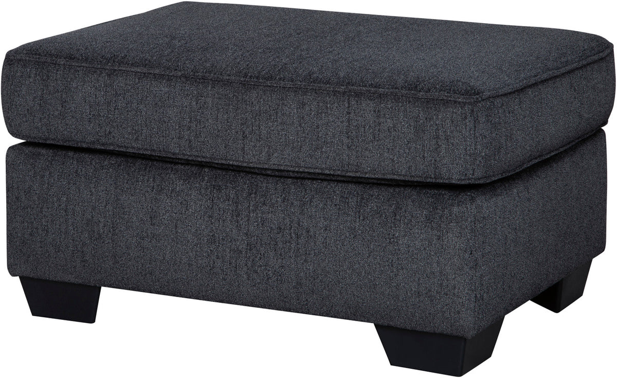 STELLAR Dark Gray 34" x 24" Ottoman