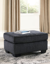 STELLAR Dark Gray 34" x 24" Ottoman