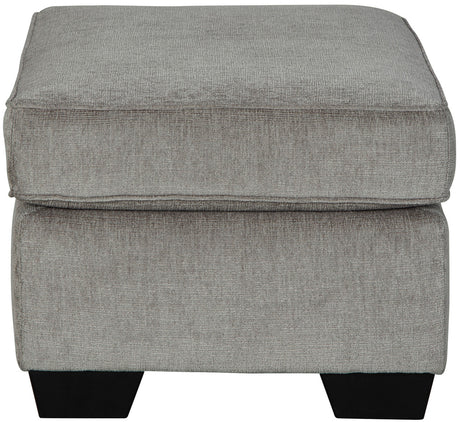 STELLAR Nickel 34" x 24" Ottoman