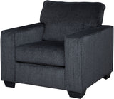 STELLAR Dark Gray 38" Wide Arm Chair