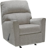 STELLAR Nickel 34" Wide x 40" Height Rocker Recliner