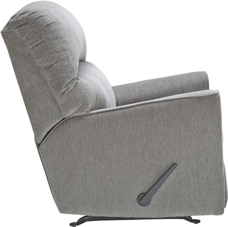STELLAR Nickel 34" Wide x 40" Height Rocker Recliner