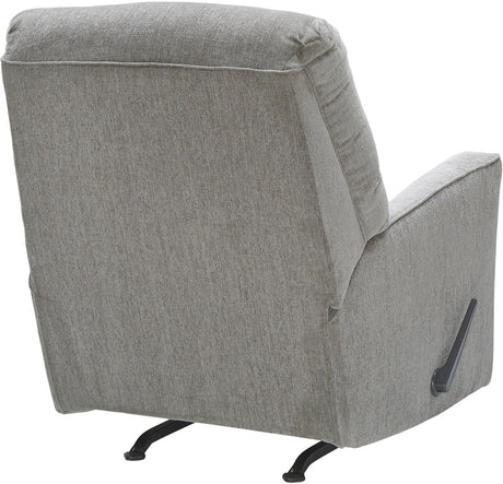 STELLAR Nickel 34" Wide x 40" Height Rocker Recliner