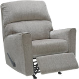 STELLAR Nickel 34" Wide x 40" Height Rocker Recliner