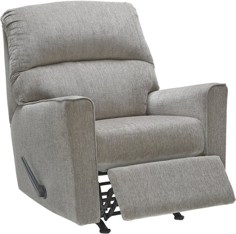STELLAR Nickel 34" Wide x 40" Height Rocker Recliner