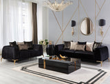 STUTZ Black Luxury Sofa & Loveseat *Closeout