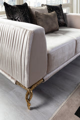 STUTZ Ivory Luxury Sofa & Loveseat  *Closeout