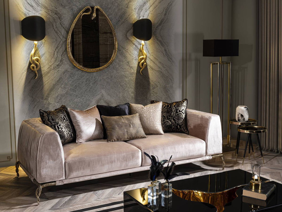 STUTZ Ivory Luxury Sofa & Loveseat  *Closeout