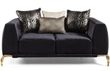 STUTZ Black Luxury Sofa & Loveseat *Closeout