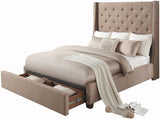 SAMARA Brown Storage Bed