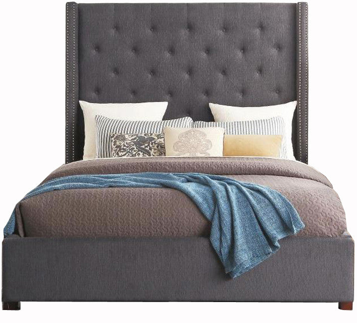 SAMARA Gray Storage Bed