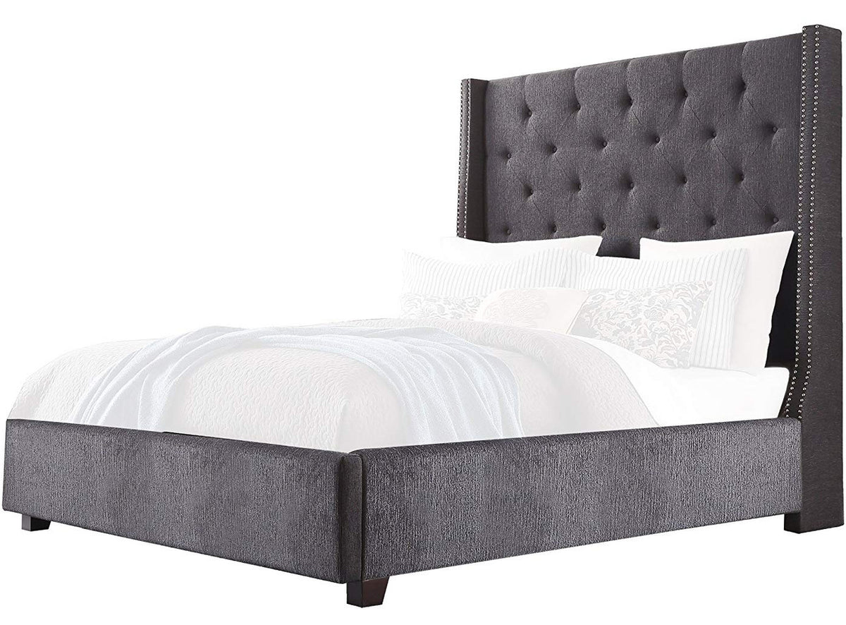 SAMARA Dark Gray Bed