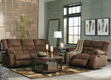 SARGE Chocolate Reclining Livingroom