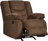 SARGE Chocolate 39" Wide Recliner