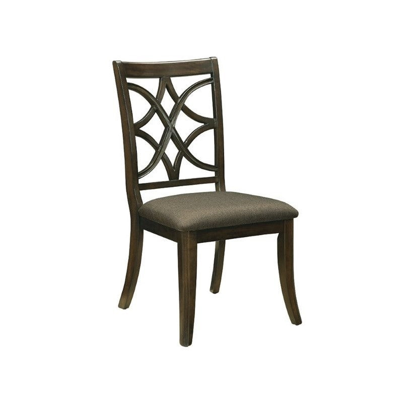 Shirley Dark Brown 7 Pc Dining Set