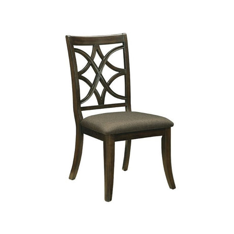 Shirley Dark Brown 7 Pc Dining Set