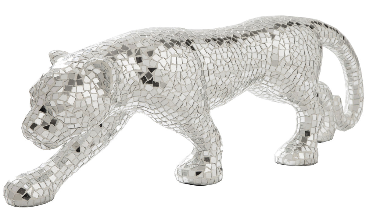 SILAS 30" Wide Panther Sculpture