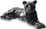 SILAS 25" Wide Black Panther Sculpture