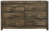 Simon 60" Wide Dresser & Mirror