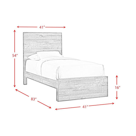 SIMON Panel Bed