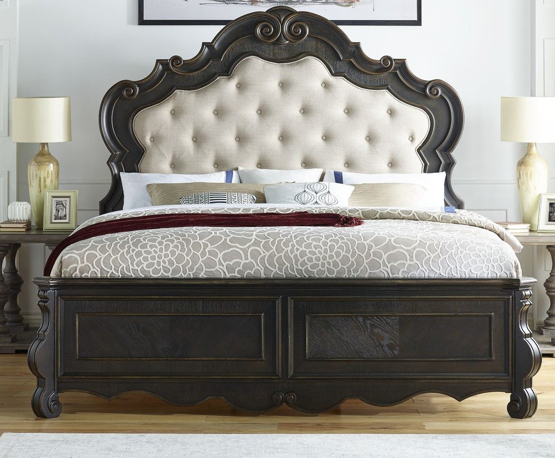 SOFIANE Panel Bed Bedroom Set