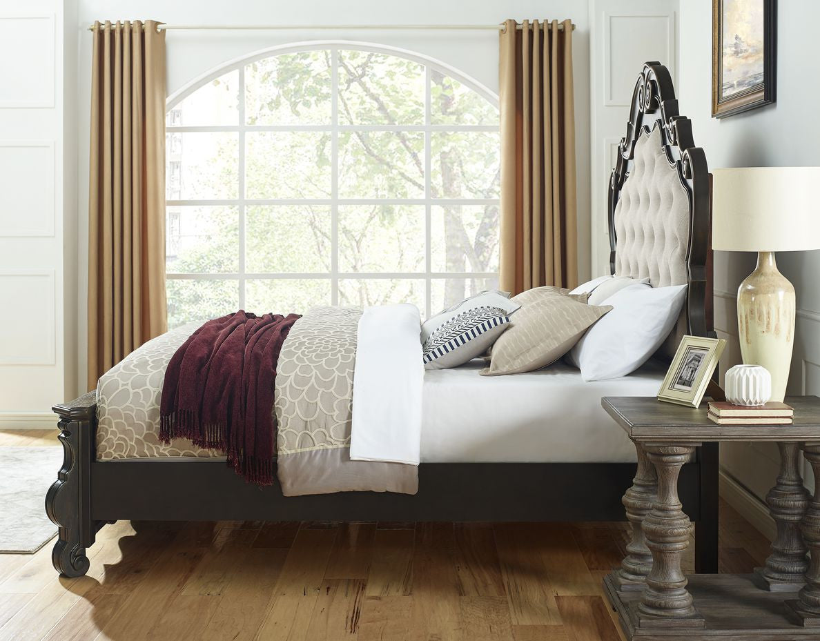SOFIANE Panel Bed Bedroom Set