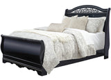 Stefanite Sleigh Bed