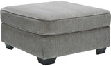 STELLAR Nickel 36" x 36" Ottoman